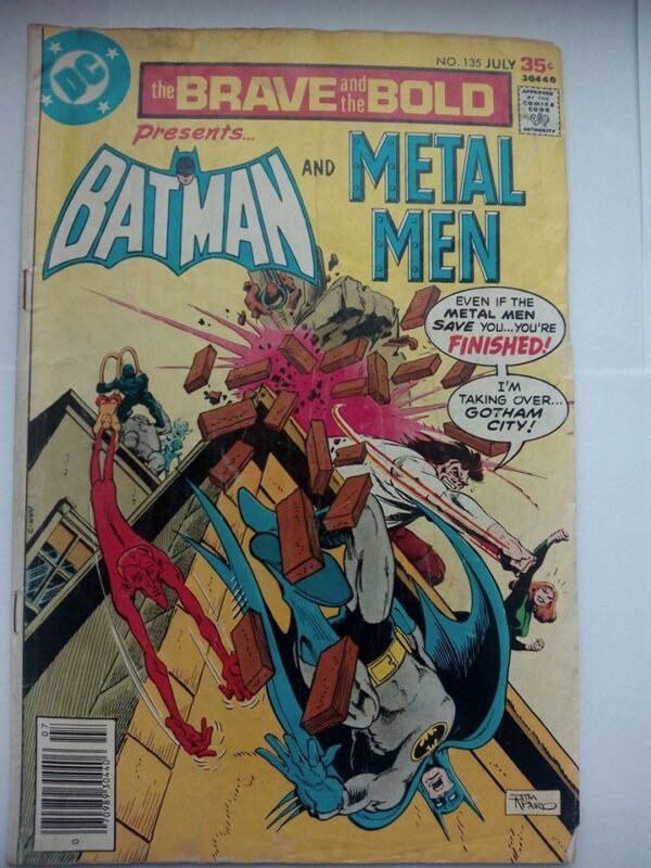Komiks Brave and Bold 135 July 1977