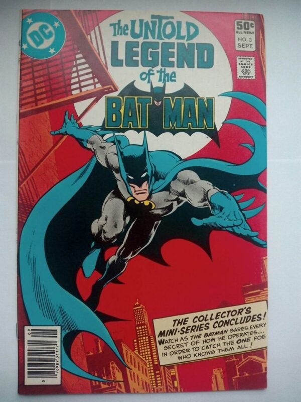 Komiks The Untold Legend of The Batman 1-3 Full Set 1980