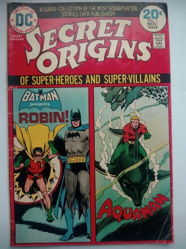 Komiks Secret Origins 7 November 1974