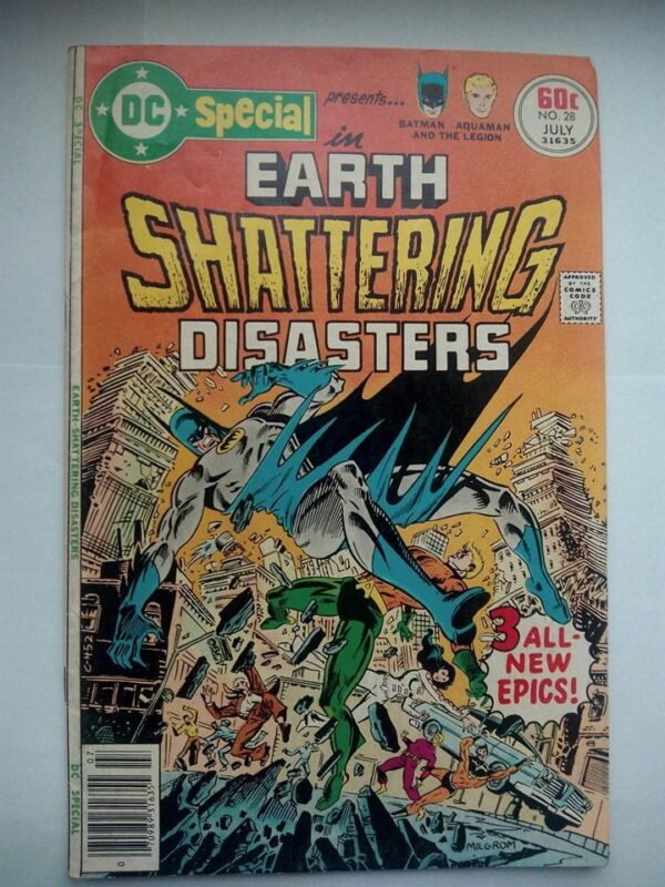 Komiks DC Special Earth Shattering Distaster 28 1977