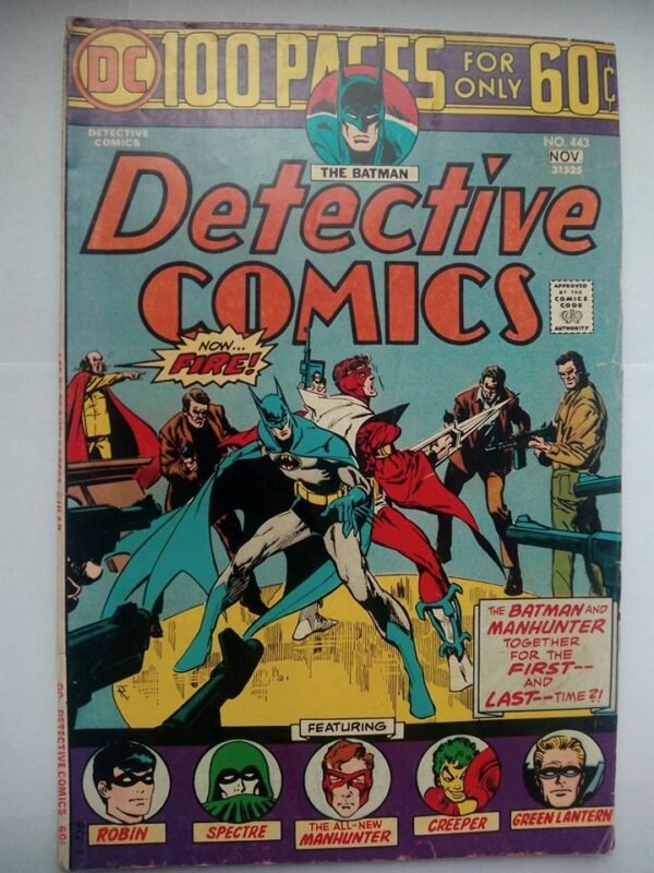 529.jpg Komiks Detective Comics 100 Pages 443 1974