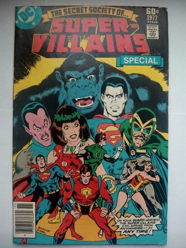 Komiks The Secret Society of Super Villains 6 1977