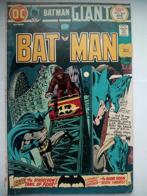 Komiks Batman Giant 262 April 1975