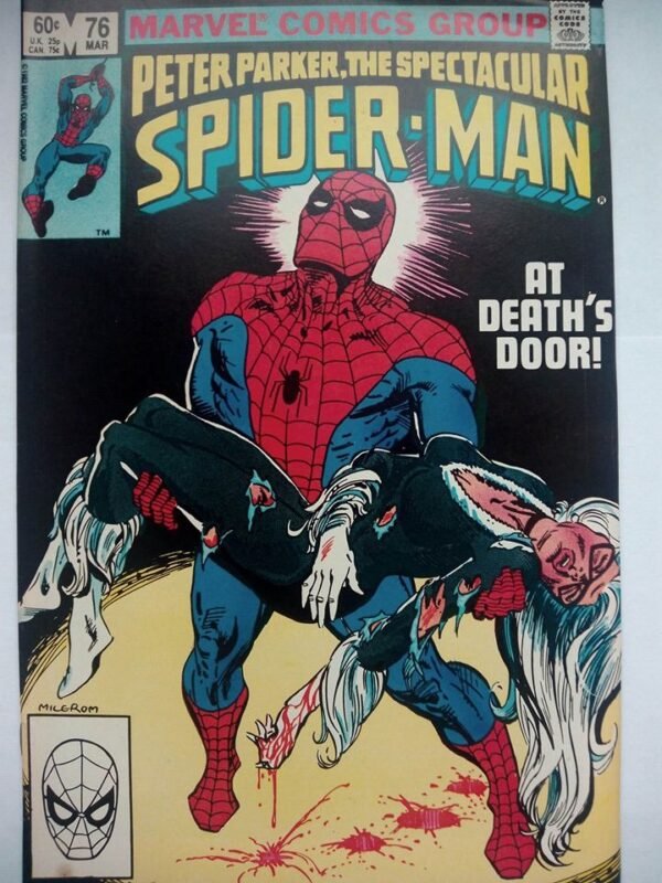 Komiks Spectacular Spiderman 76 March 1982