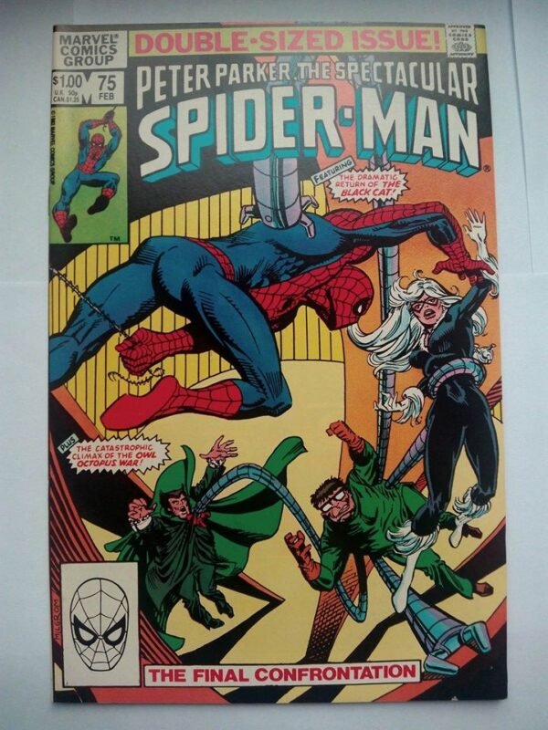 Komiks Spectacular Spiderman 75 February 1982