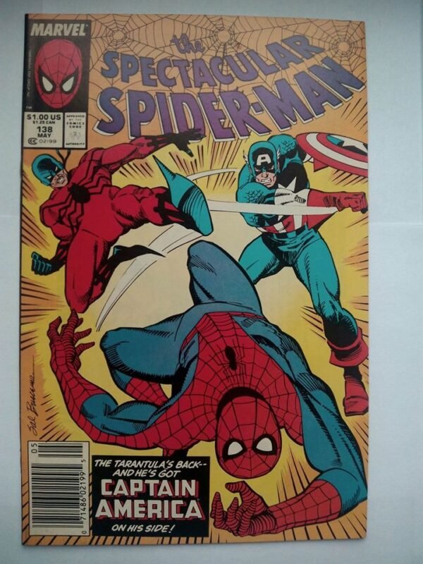 Komiks Spectacular Spiderman 138 May 1988