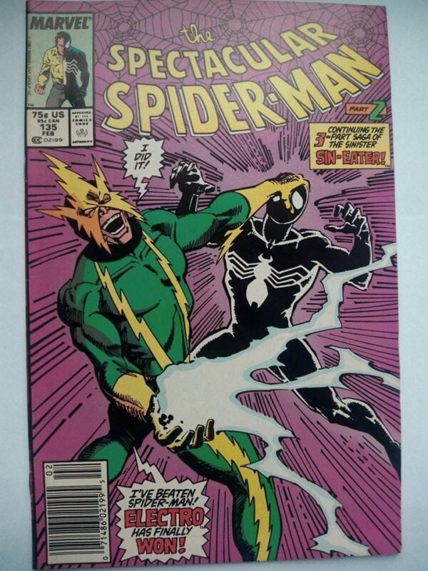 Komiks Spectacular Spiderman 135 February 1987