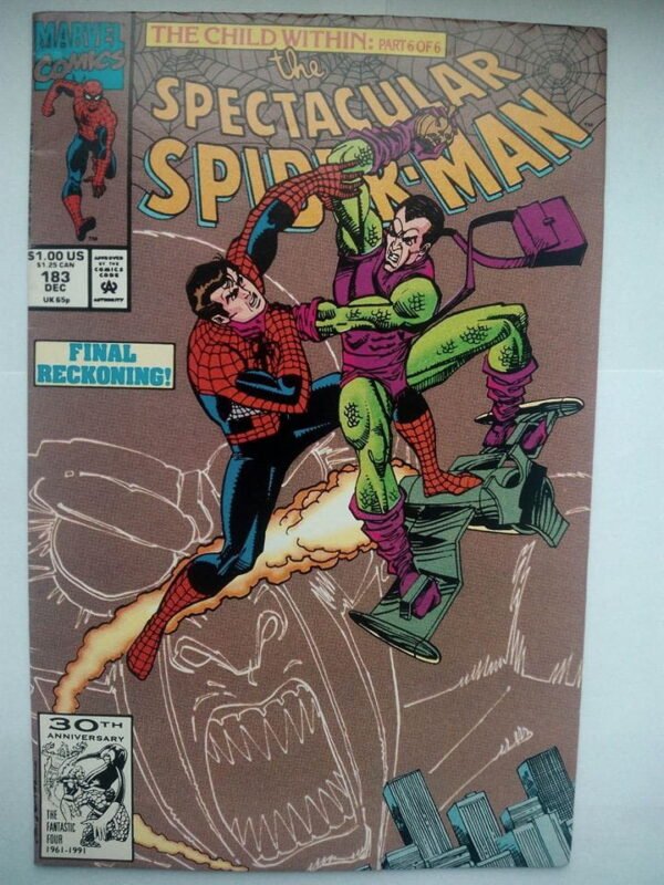 Komiks Spectacular Spiderman 183 December 1991