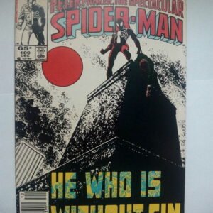 Komiks Spectacular Spiderman 109 December 1985