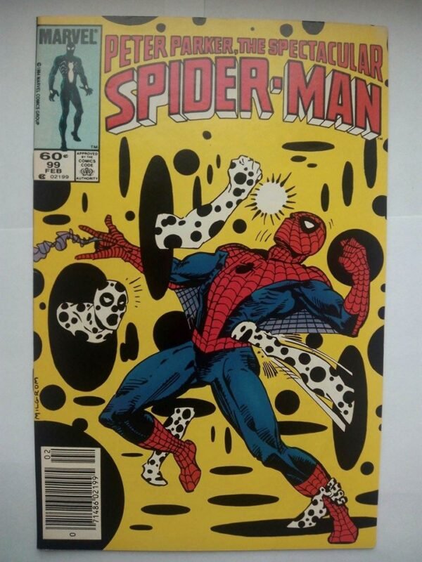 Komiks Spectacular Spiderman 99 February 1984