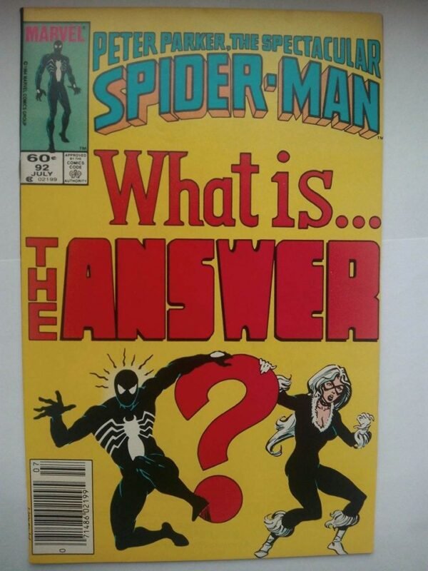 Komiks Spectacular Spiderman 92 July 1984