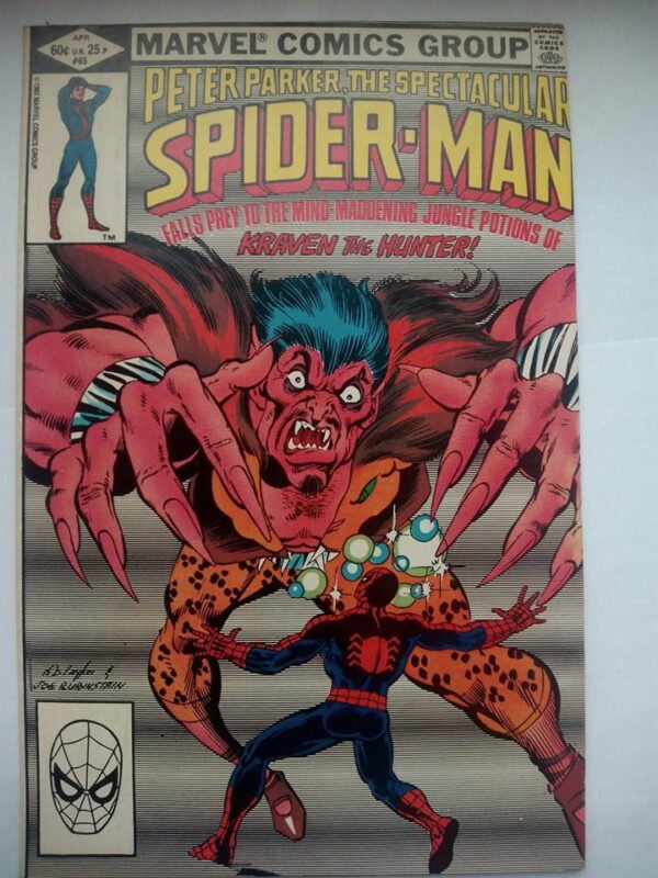 Komiks Spectacular Spiderman 65 April 1982
