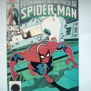 Komiks Spectacular Spiderman 114 May 1986