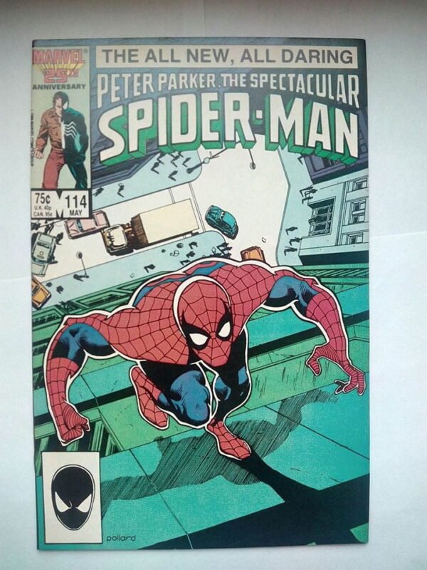 Komiks Spectacular Spiderman 114 May 1986