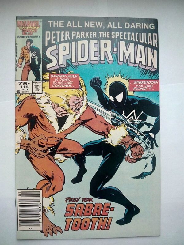 Komiks Spectacular Spiderman 116 July 1986