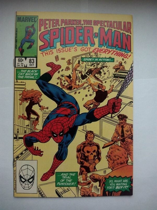 588.jpg Komiks Spectacular Spiderman 83 October 1983