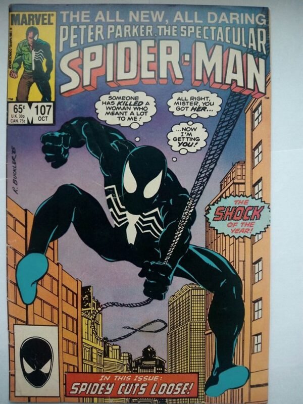Komiks Spectacular Spiderman 107 October 1985