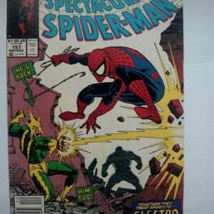 Komiks Spectacular Spiderman 157 November 1989