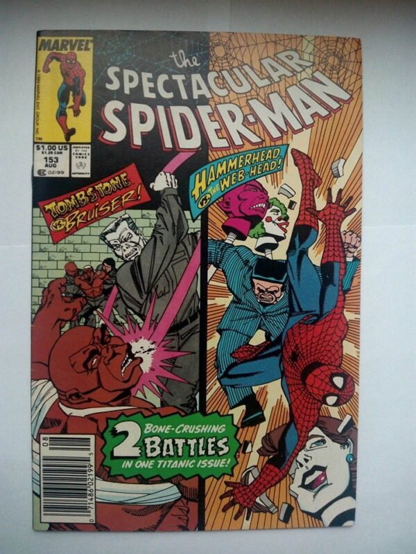 Komiks Spectacular Spiderman 153 August 1989
