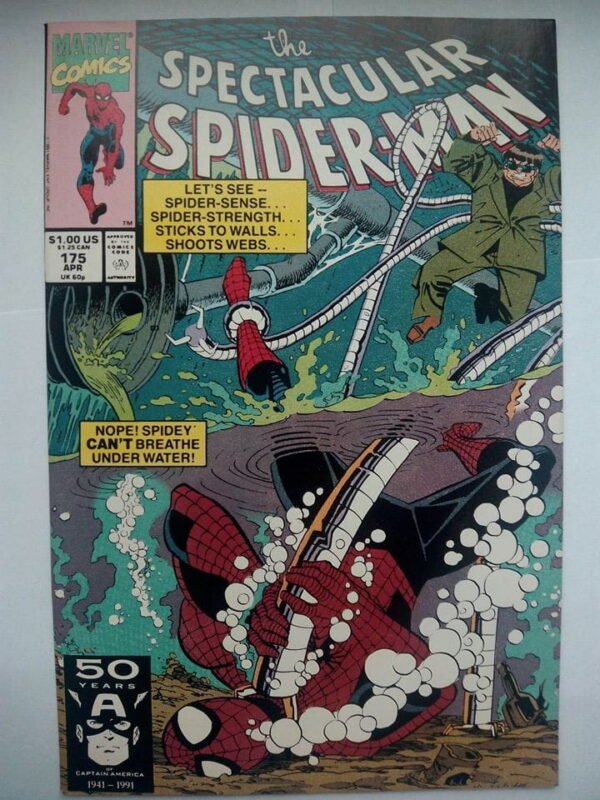Komiks Spectacular Spiderman 175 April 1991