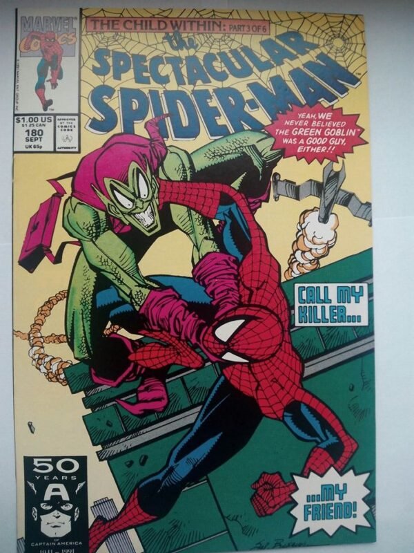 Komiks Spectacular Spiderman 180 September 1991