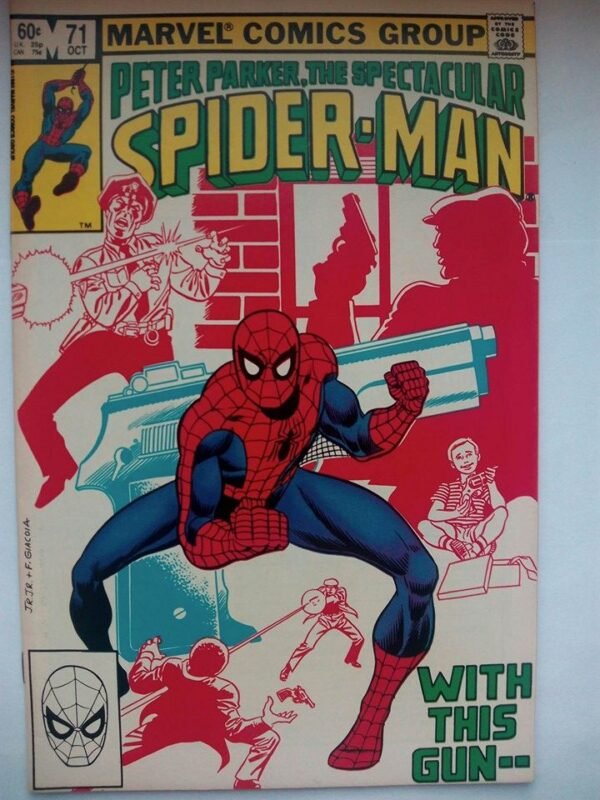 Komiks Spectacular Spiderman 71 October 1982