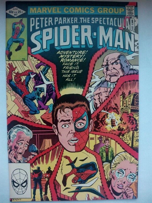 603.jpg Komiks Spectacular Spiderman 67 June 1982