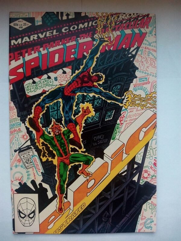 Komiks Spectacular Spiderman 66 May 1982