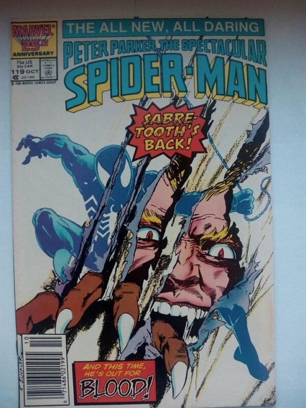 Komiks Spectacular Spiderman 119 October 1986