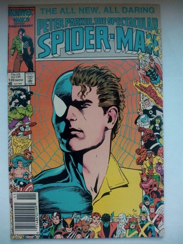 Komiks Spectacular Spiderman 120 November 1986