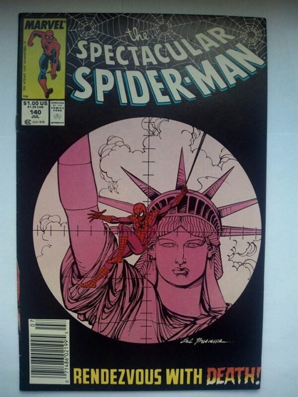 Komiks Spectacular Spiderman 140 July 1988