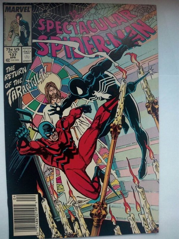 Komiks Spectacular Spiderman 137 April 1988