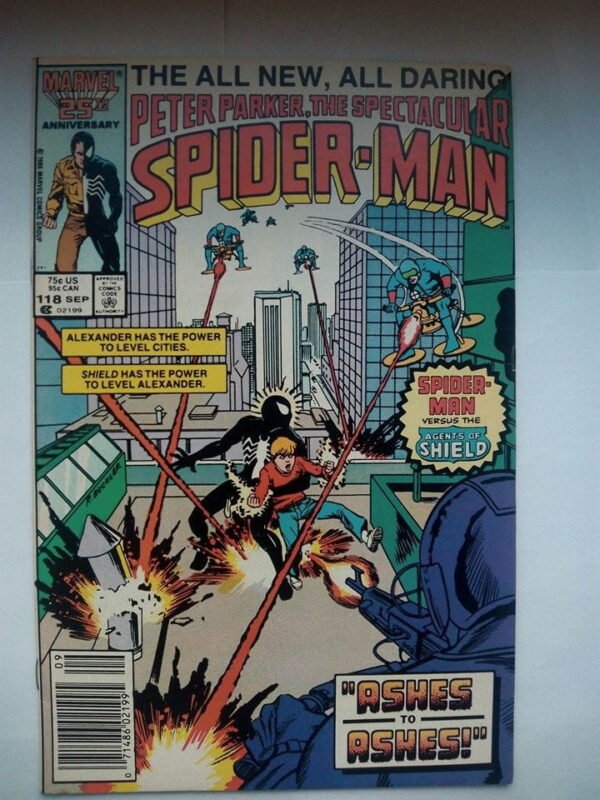 Komiks Spectacular Spiderman 118 September 1986