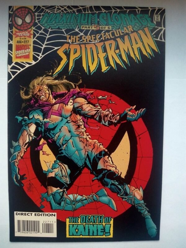Komiks Spectacular Spiderman 227 August 1995