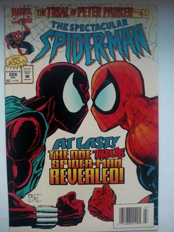 Komiks Spectacular Spiderman 226 July 1995