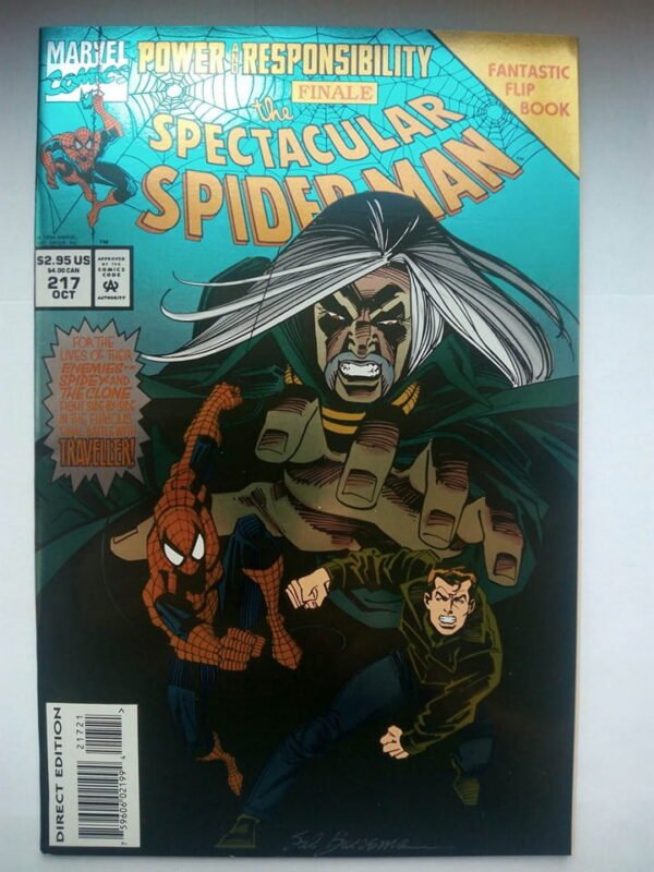 Komiks Spectacular Spiderman 217 October 1994