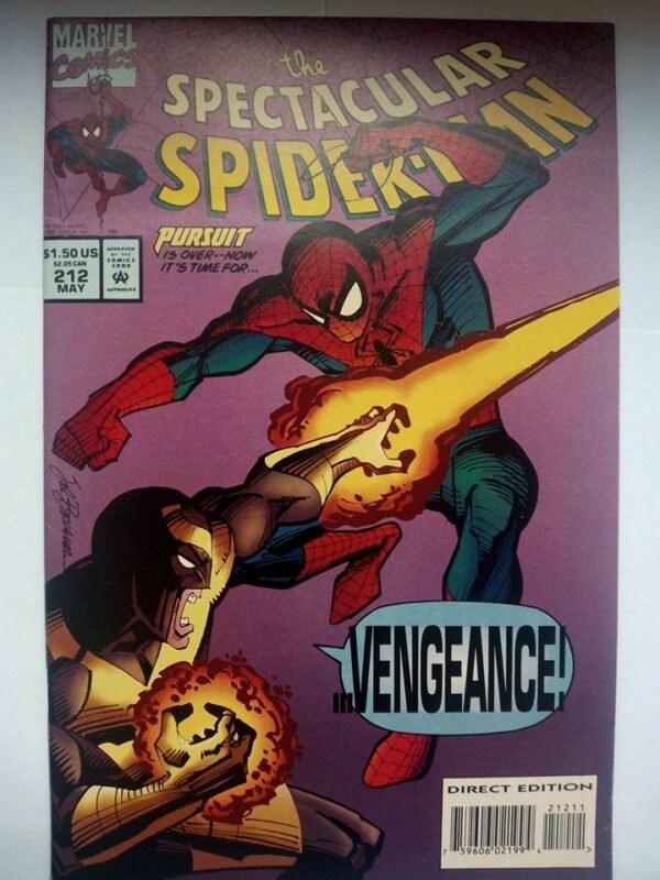 Komiks Spectacular Spiderman 212 May 1994