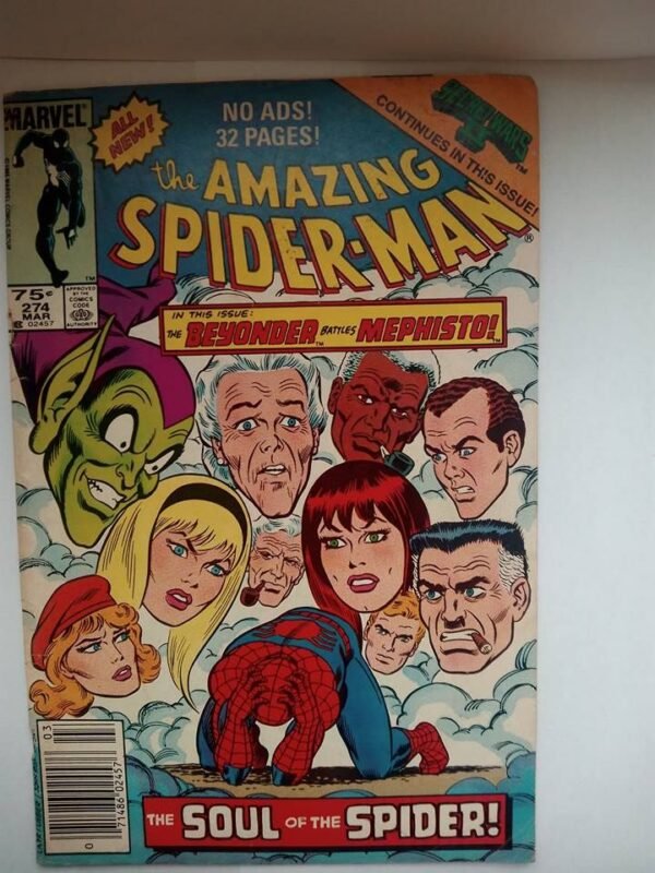 Komiks Amazing Spiderman 274 March 1986