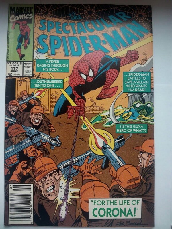 Komiks Spectacular Spiderman 177 June 1991
