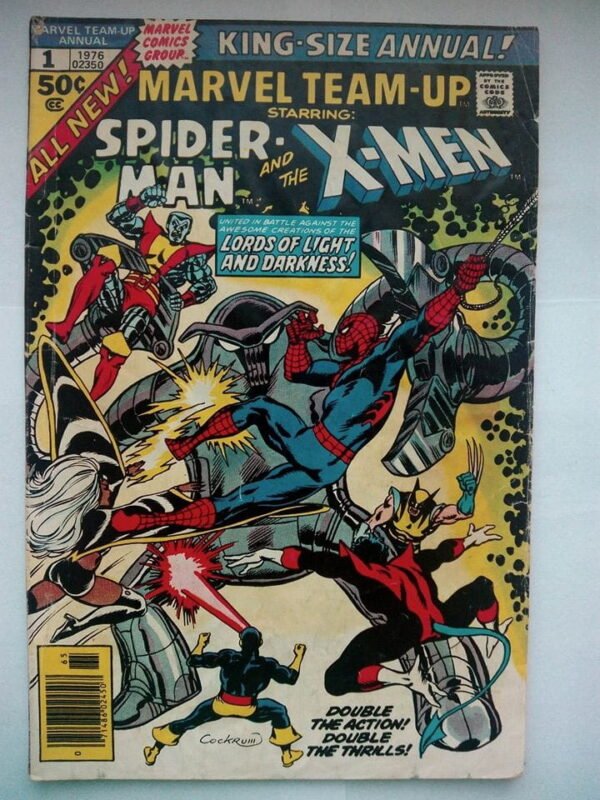 Komiks Marvel Team Up King Size 1 1976