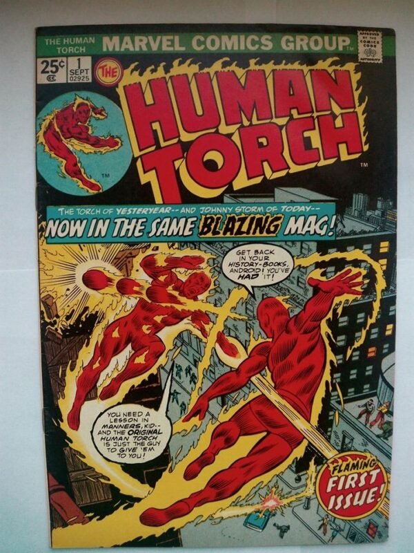 Komiks Human Torch 1 September 1974