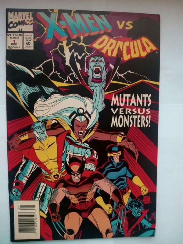 629.jpg Komiks X-Men vs. Dracule 1 December 1993