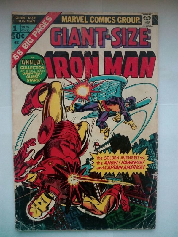 Komiks Iron Man Giant Size 1 1975