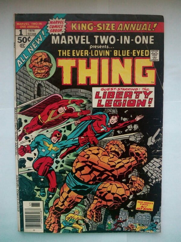 Komiks Marvel Two In One King Size 1 1976