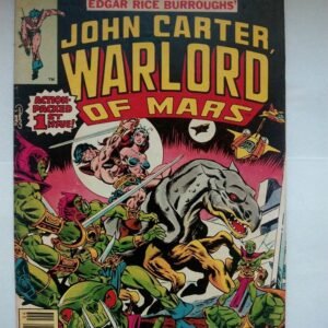 Komiks John Carter Warlord of Mars 1 June 1977