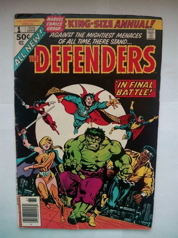 Komiks The Defenders King Size Annual 1 1976