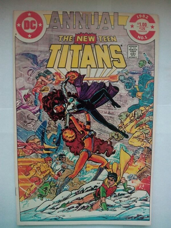 641.jpg Komiks The New Teen Titans 1 1982