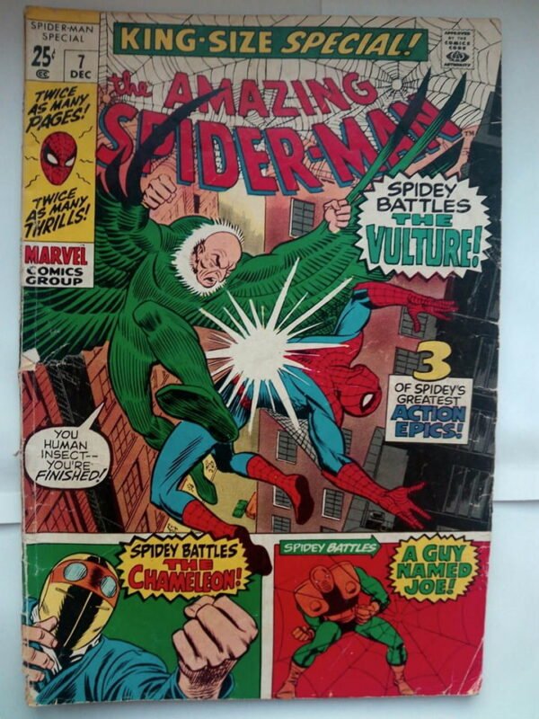 Komiks Amazing Spiderman King Size Special 7 Dec 1970