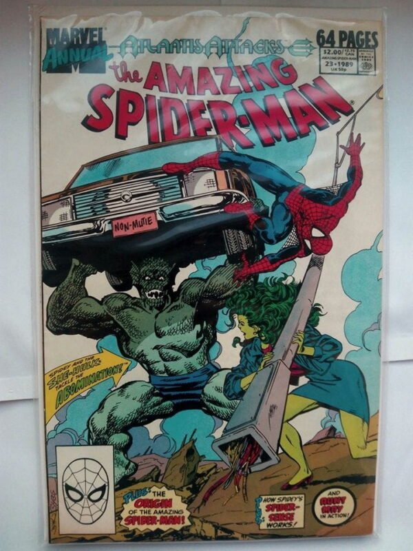 Komiks Amazing Spiderman Annual 23 1989