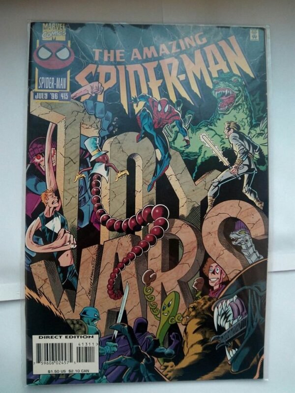 Komiks Amazing Spiderman 413 July 1996